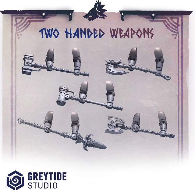 Two Handed Weapons (Primal Hounds)