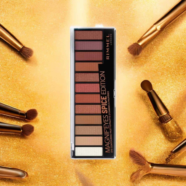 Rimmel Magnif’eyes Nude Edition Eyeshadow Palette – 12 Shades | Makeup & Cosmetic