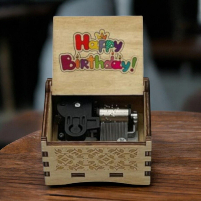 Musikbox Happy Birthday  Krone