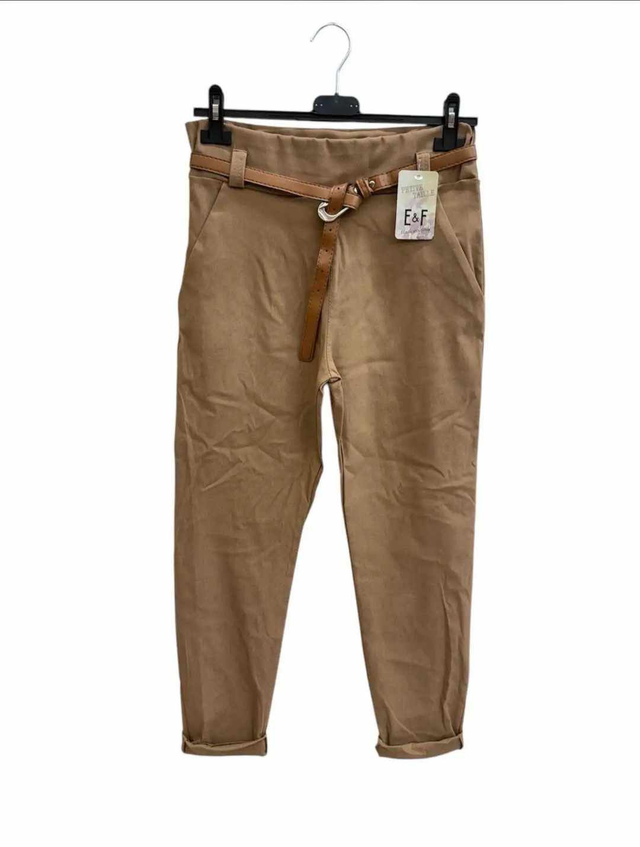 PANTALON STRETCH CAMEL 