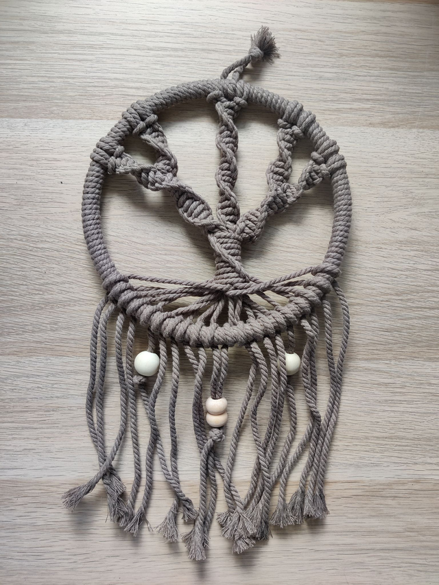 Décoration murale - beige foncé - Arbre de vie moyen