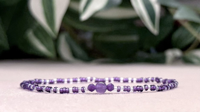 Bracelet | Améthyste - Trio 2