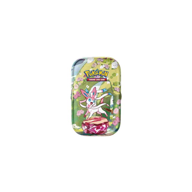 Mini Tin Sylveon Prismatic Evolution Collection Pokémon English - Small Damage Outside! 