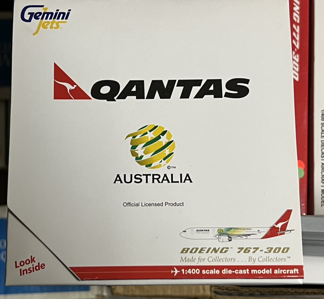 1:400 Qantas B767-300 VH-ZXB Gemini Jets