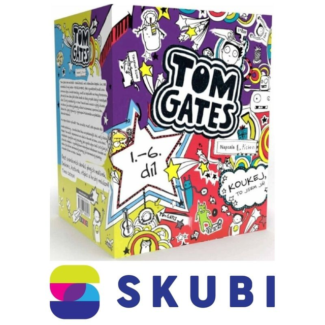 Kniha Tom Gates 1.-6. díl (box) - Liz Pichon