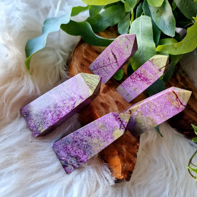 Atlantasite Four Sided Point 