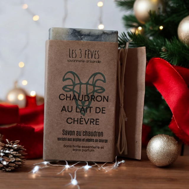 SAVON CHAUDRON AU LAIT DE CHÈVRE