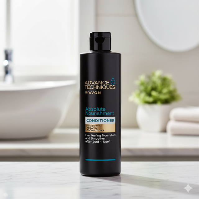 Après-shampoing à l'huile d'argan et de noix de coco (Avon)