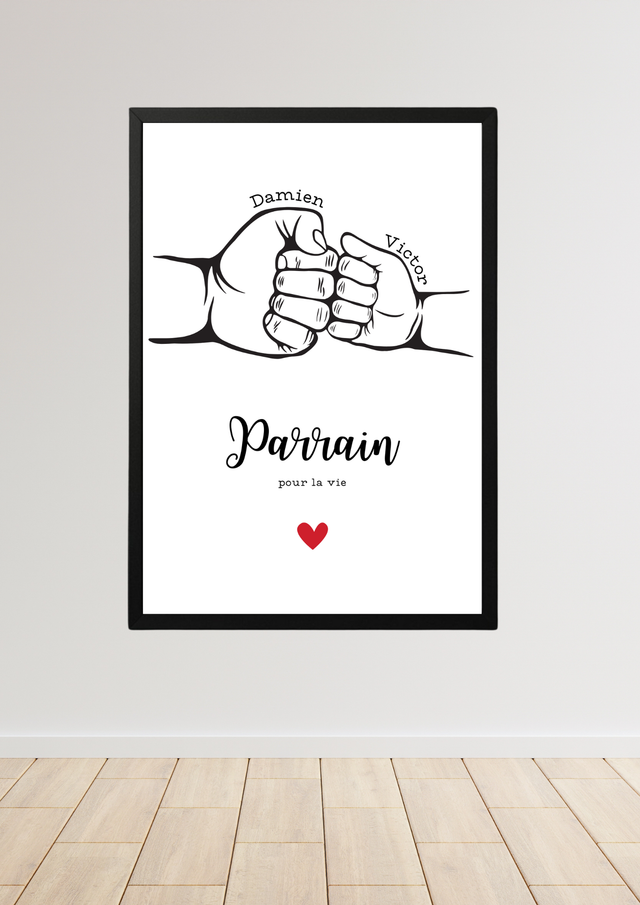 Affiche parrain/marraine