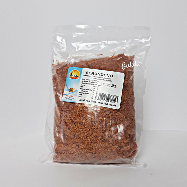 NESIA Serundeng - Noix de Coco Râpée Séchées Épicées