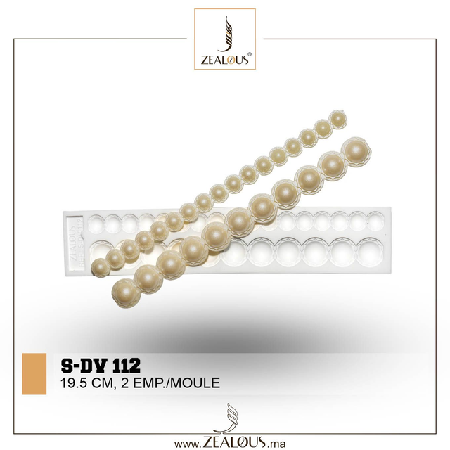 S-DV112 Cake Chocolate and Fondant Silicon Moulds