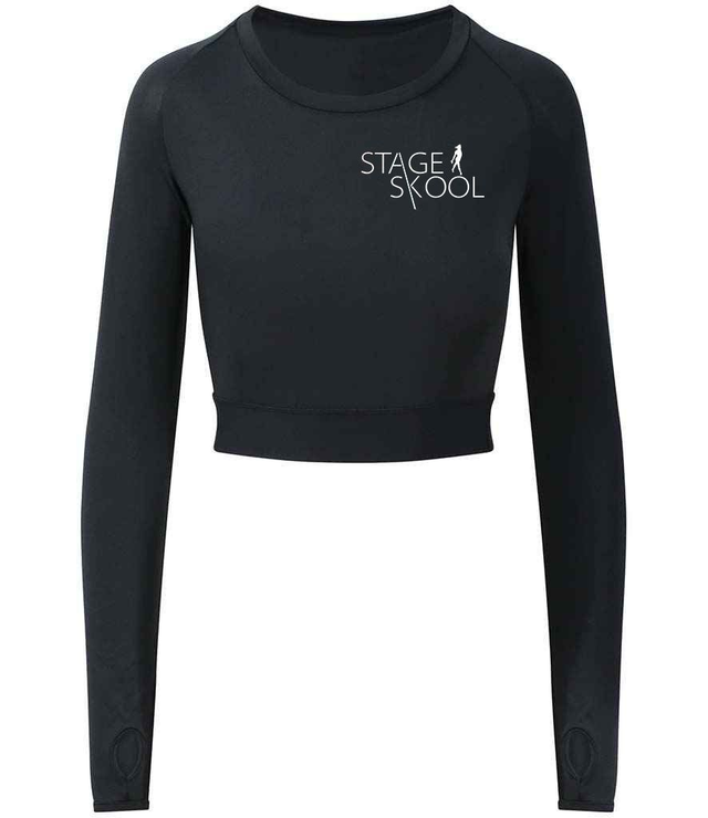 Long Sleeve Crop Top 
