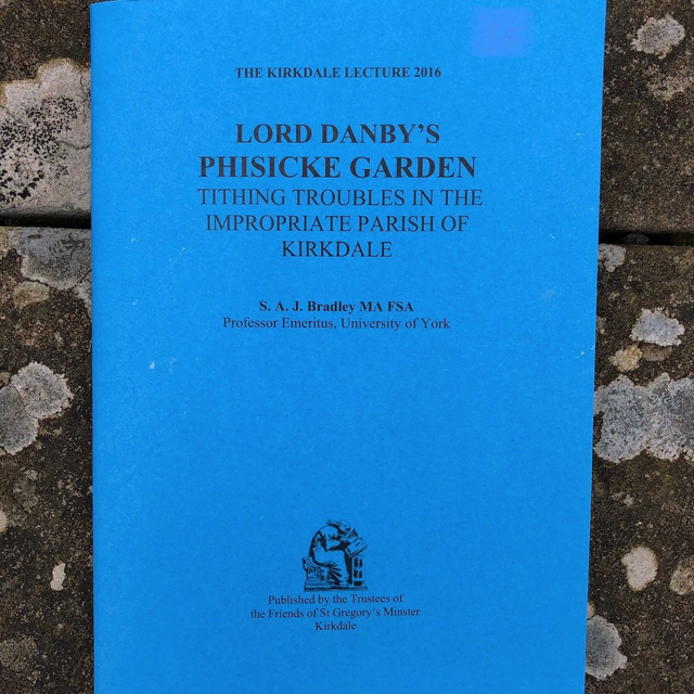 S. A. J. Bradley, Lord Danby's Physicke Garden: Tithing Troubles in the Improptiate Parish of Kirkdale