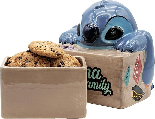 DISNEY - Cookie Jar - Lilo & Stitch - "Ohana"