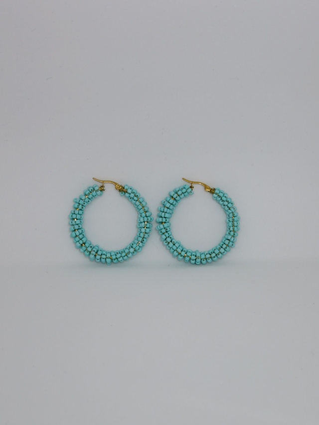 Créole rocaille turquoise