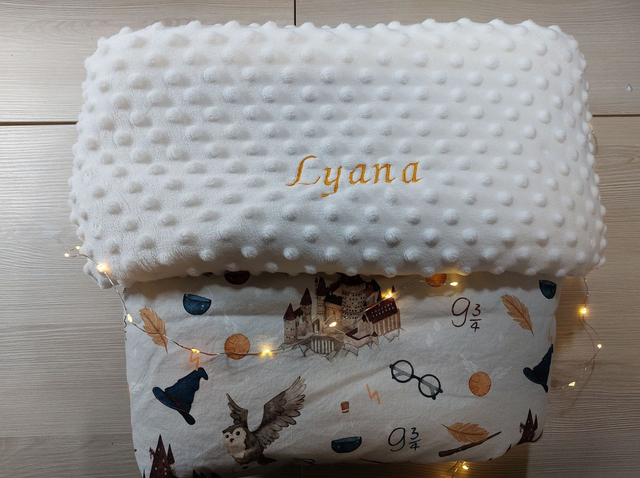 Couverture bébé personnalisée
