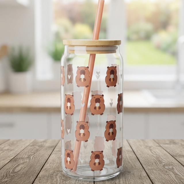16oz Glass Cup