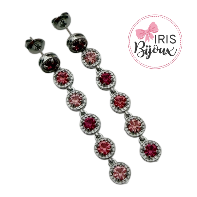 Orecchini Shine Rosa