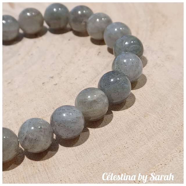 Bracelet Labradorite 8mm Taille Homme