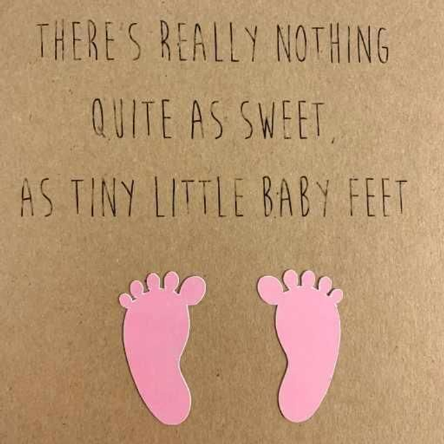 Baby Feet Small - Pink