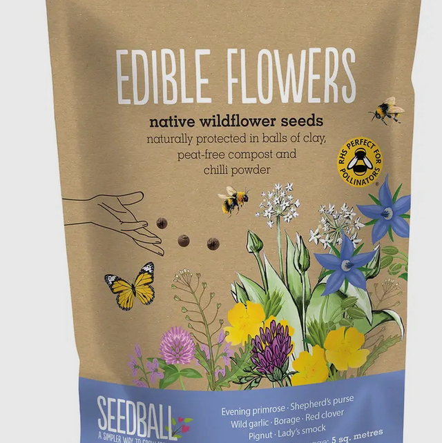 Seedball Edible Wildflower Grab Bags