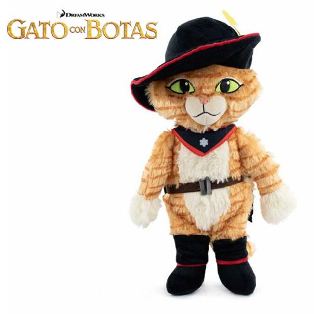 Peluche Gato con Botan 30cm