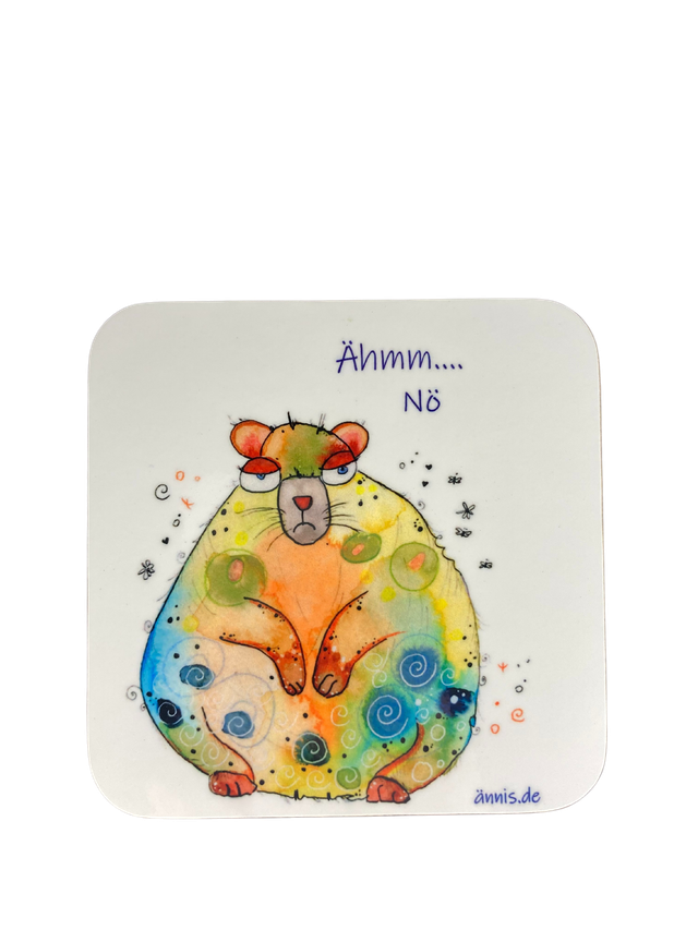 Untersetzer "Muffel - ähm... nö"