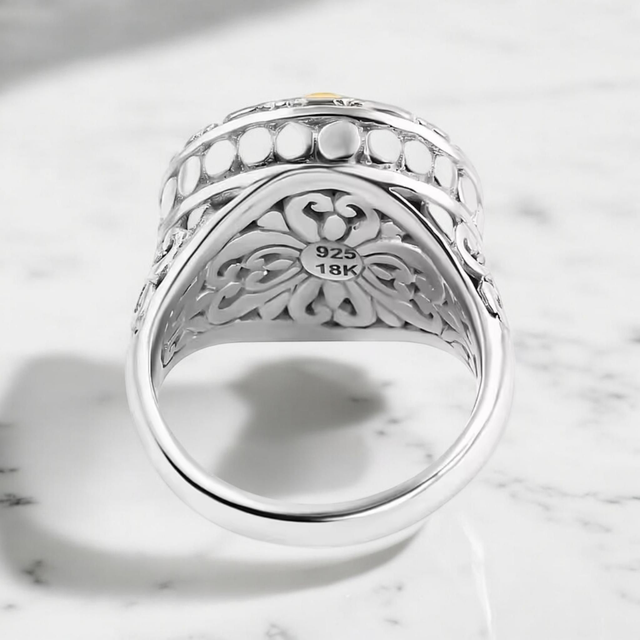 Stunning Handcrafted Dual Statement Ring