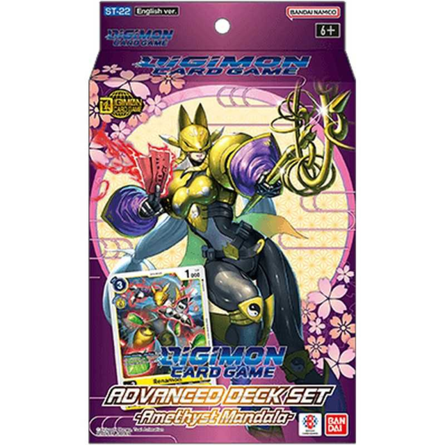 Digimon Card Game: Advanced Deck - Amethyst Mandala (ST-22)