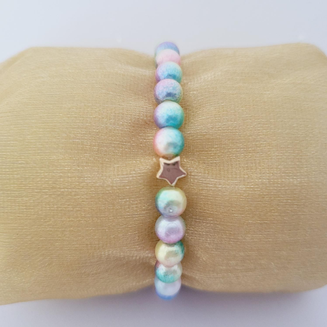BRACELETS 16CM EN PERLE 6MM 