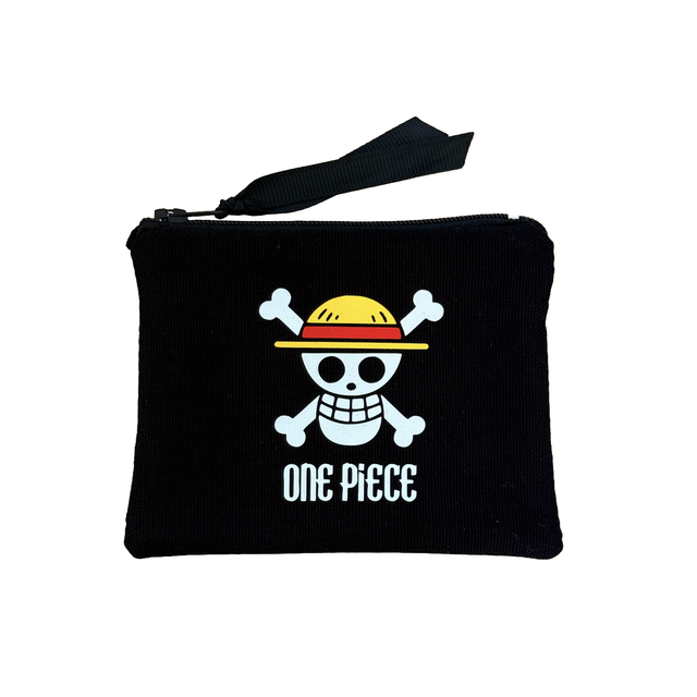 Porte Monnaie Noir inspiration One Piece