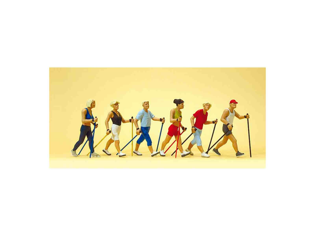 sportifs nordiques Preiser 10575 H0