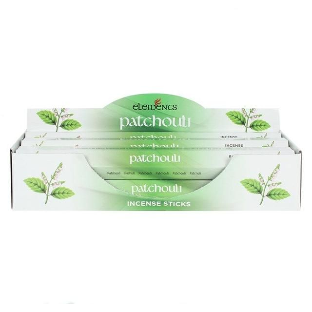 Elements Patchouli Incense Sticks Box Of 20