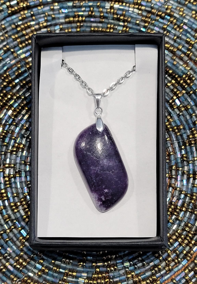 Pendentif Lépidolite 