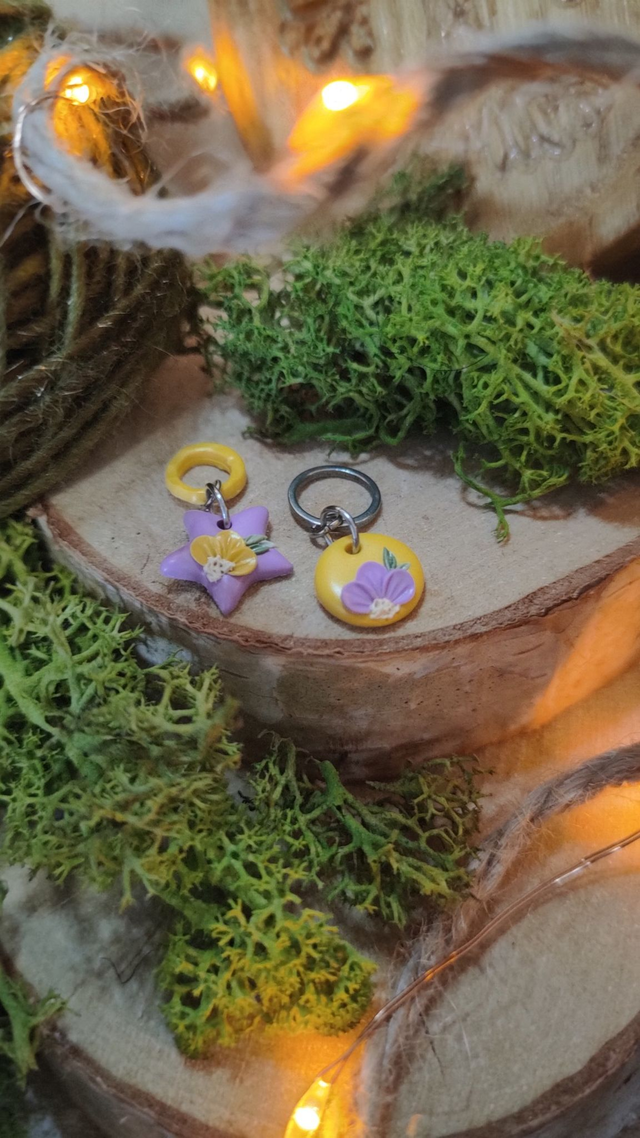 Marqueurs étoile girly lot de 2