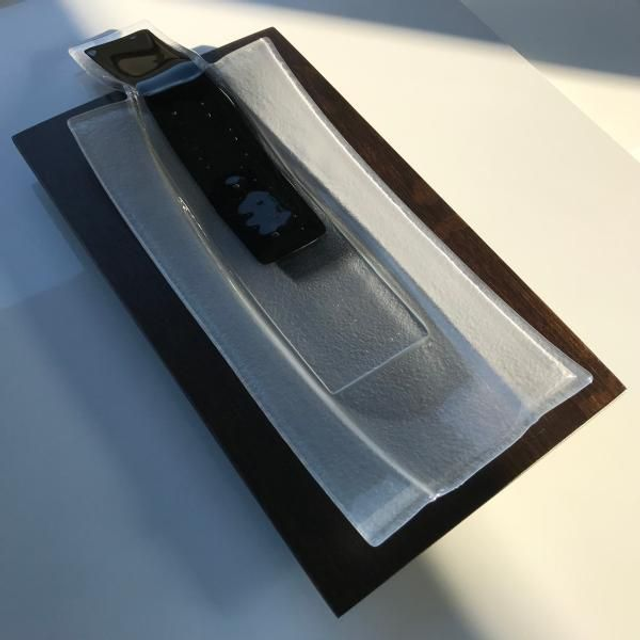 o4 Antipasti-Schale . schwarzer Akzent .15 x 37cm . tk 1o32019 02