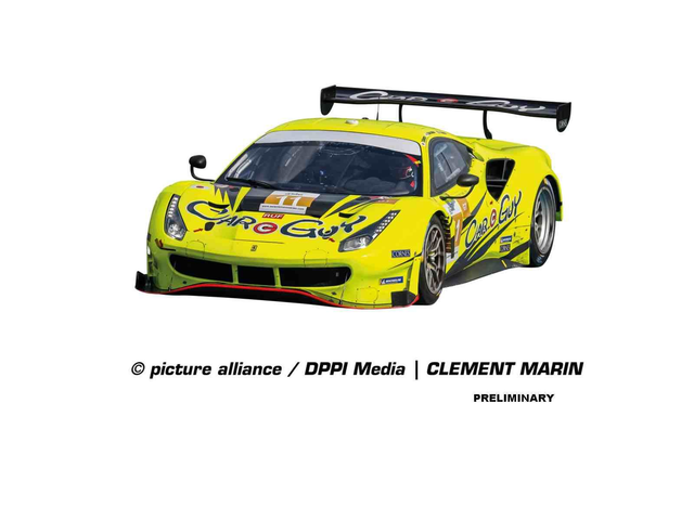 Hybrid Ferrari 296 GT3 &quot;Car Guy&quot; Carrera 50051017 1/50