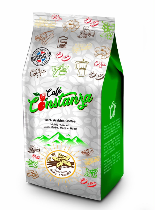 Café Constanza Republica Dominicana Vanille Aroma gemahlen 336g