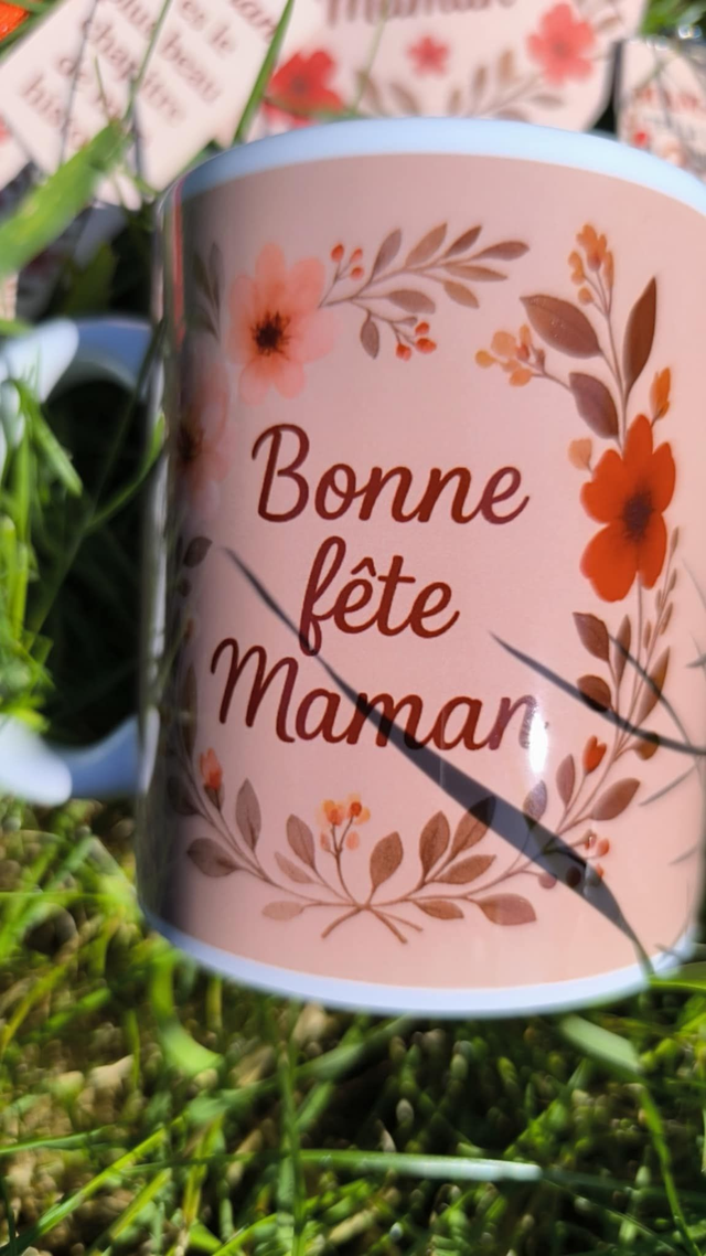Mug &quot;Bonne fête Maman&quot;