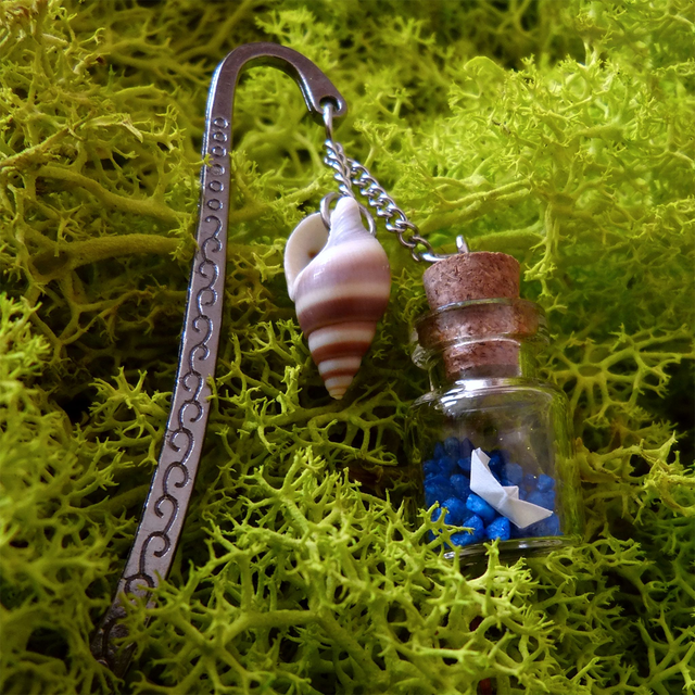 Metall-Lesezeichen "Schiff"