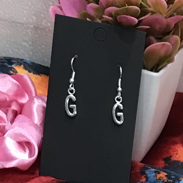 Silver Dangling Earrings- SDE-G