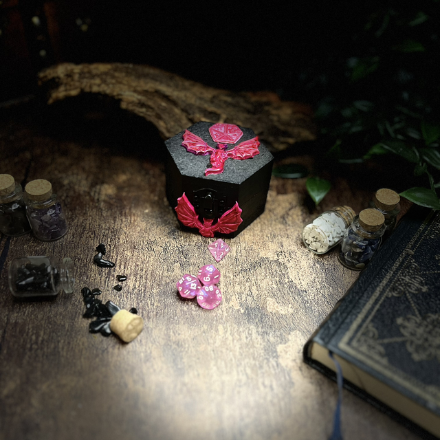 Boîte Dragon avec ou sans dés