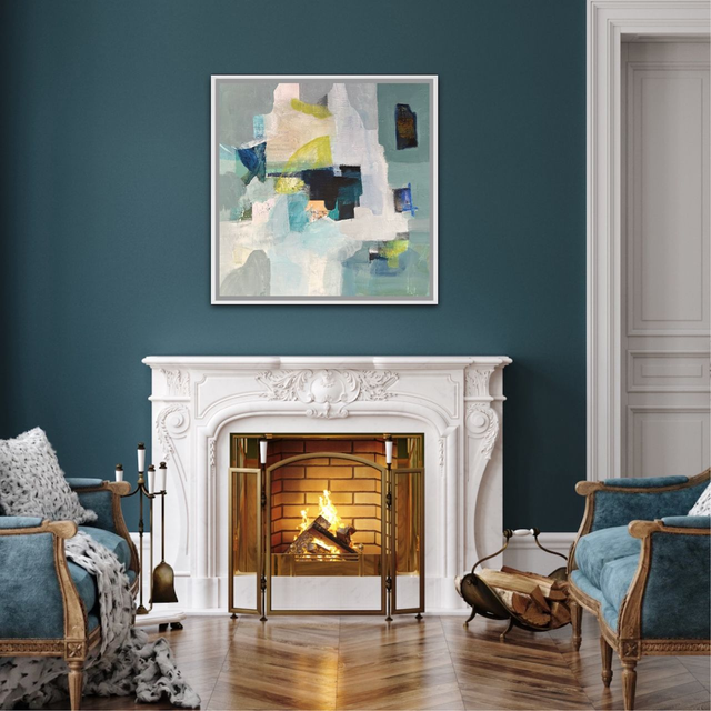 L'église au milieu du village