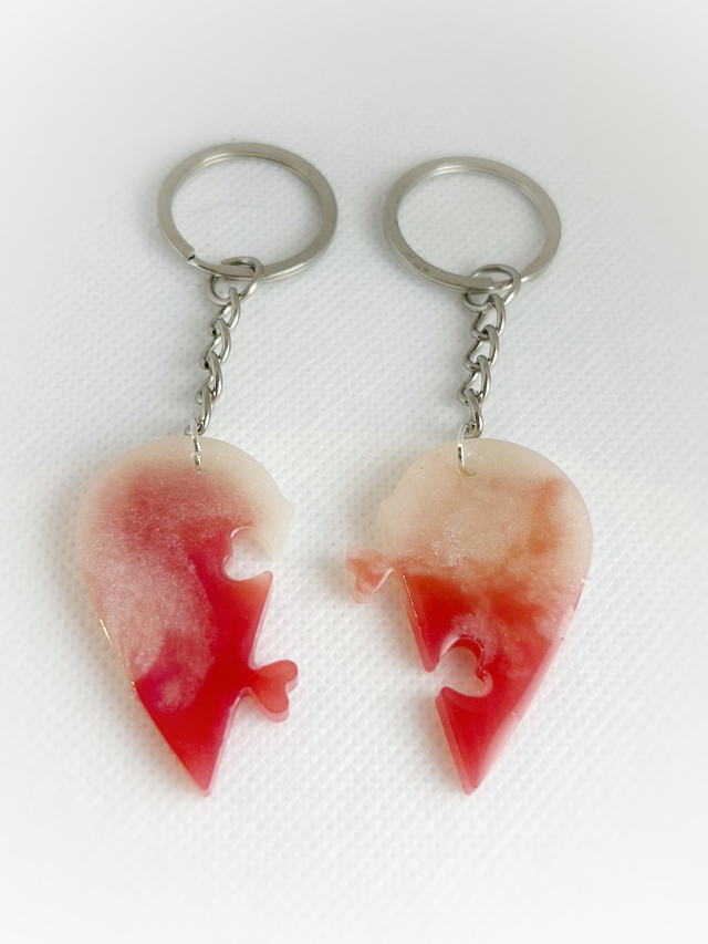 Porte-clé cœur (2) 