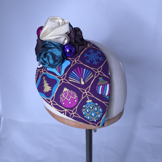 Fascinator goutte de Noël