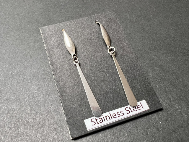 Simple Drop Earrings | Stainless Steel