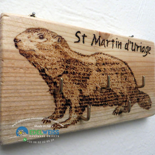 Saint Martin d'Uriage - marmotte	 	 	