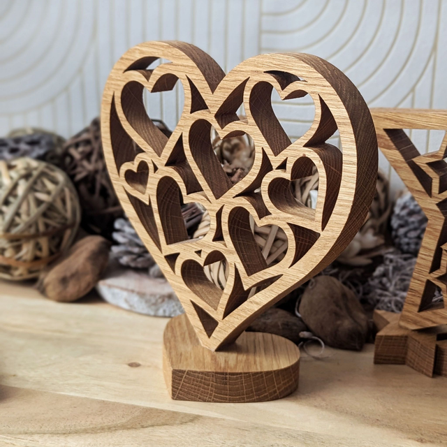 Coeur en chêne
