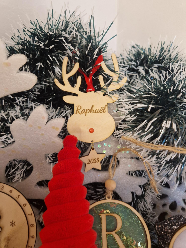 Guirlande des p’tits rennes de Noël