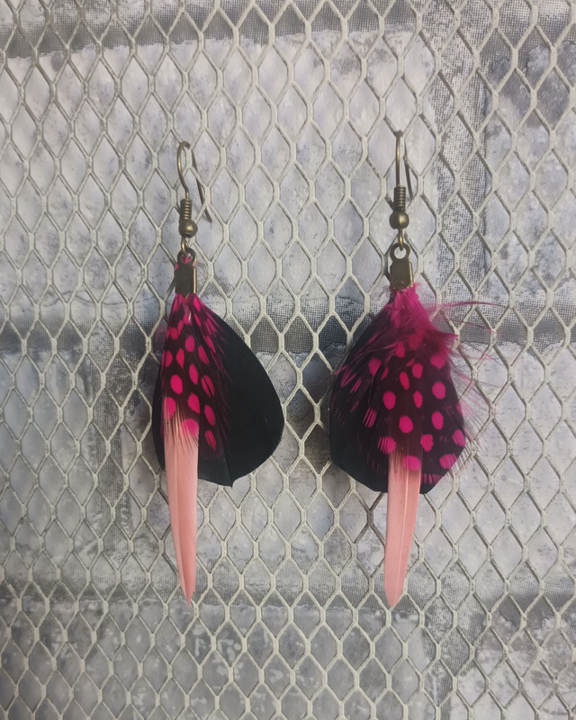 Boucles en plumes